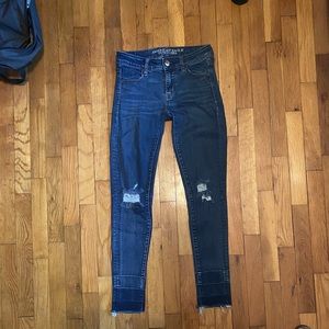 AE Ripped Skinny Jeans